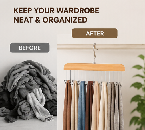 8-Hook Space Saver Hanger