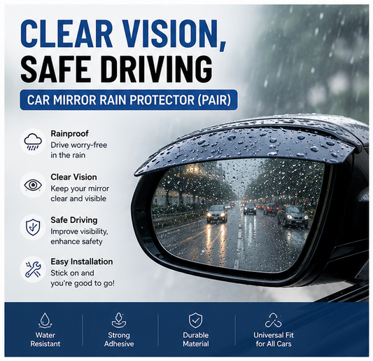 Car Mirror Rain Protector (Pair)