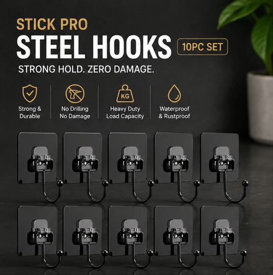 Stick Pro Steel Hooks (10PC)