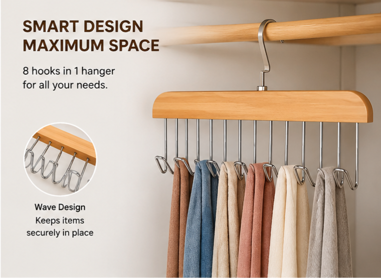 8-Hook Space Saver Hanger
