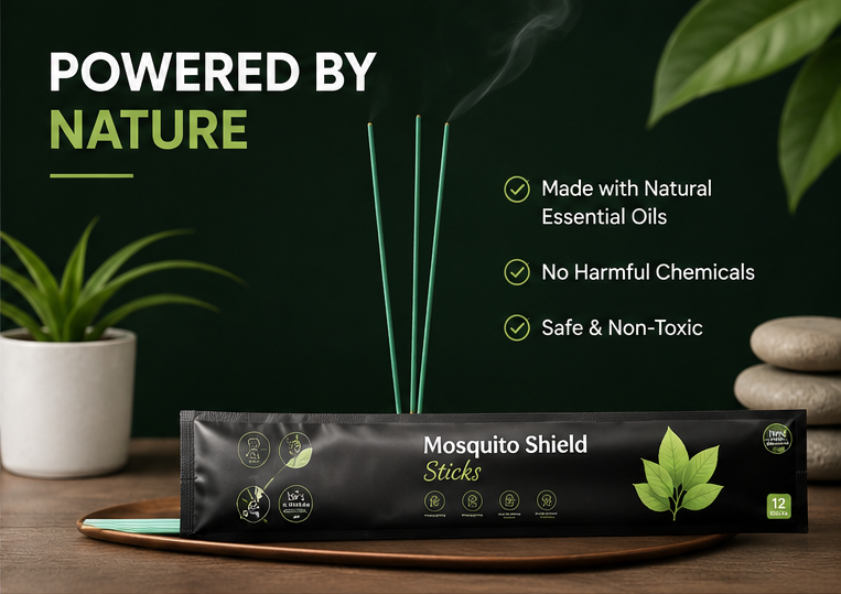 Mosquito Shield Sticks (1 Packet / 10 Sticks) (Incense Stick)