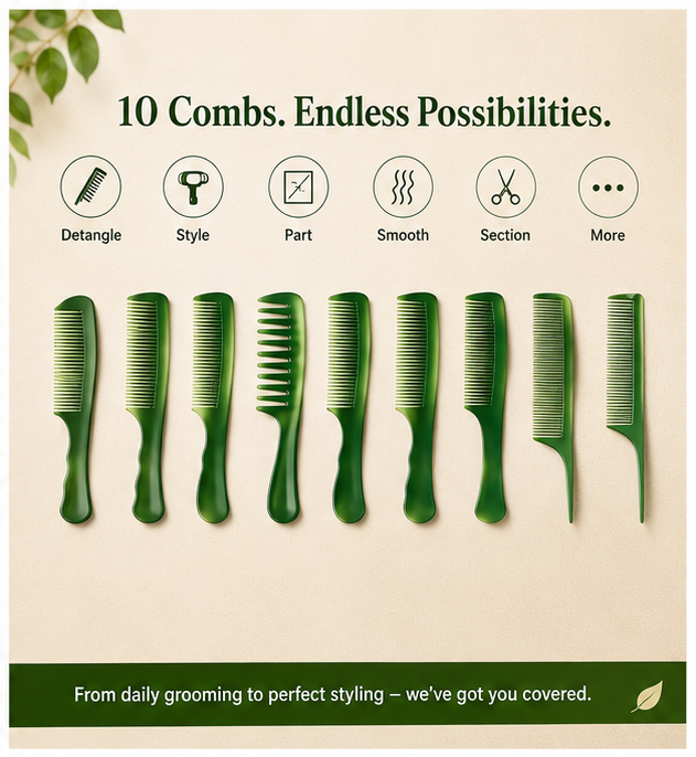 Easy Comb Kit - 10Pc