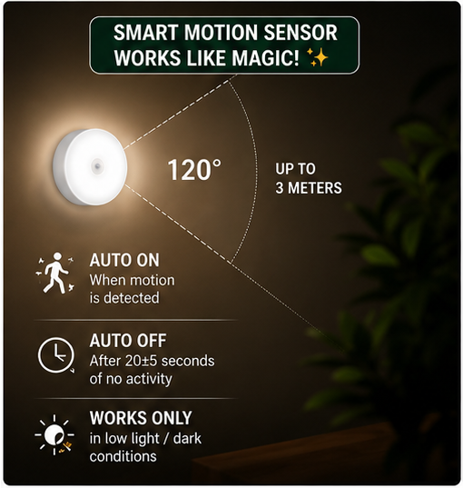Auto Glow Sensor Light