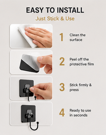 Stick Pro Steel Hooks (10PC)