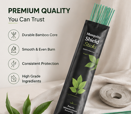 Mosquito Shield Sticks (1 Packet / 10 Sticks) (Incense Stick)