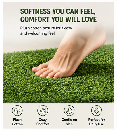 Cotton Comfort Mat Set (5Pc)