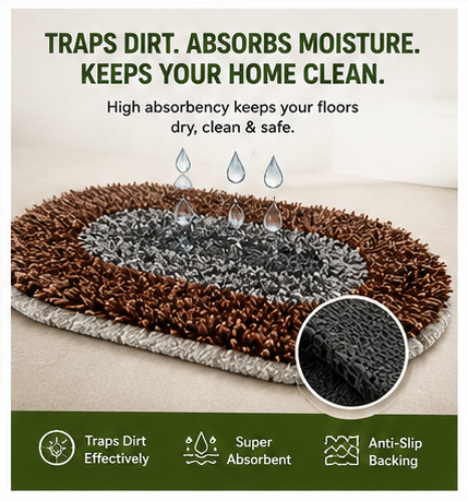 Cotton Comfort Mat Set (5Pc)