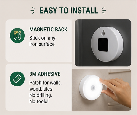 Auto Glow Sensor Light