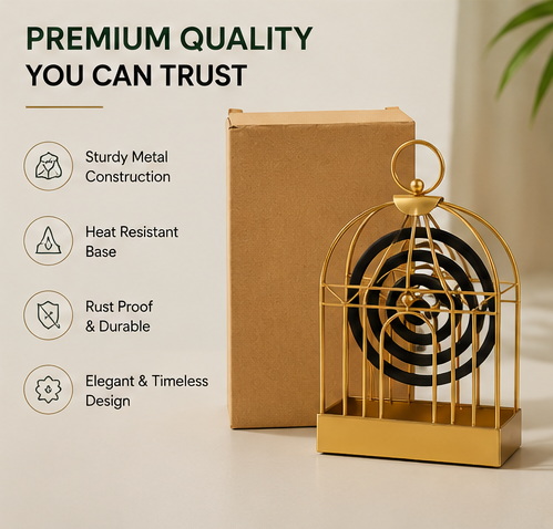 CageGuard Mosquito Coil Holder