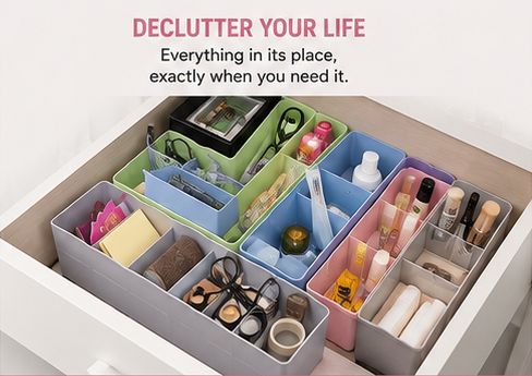 Multi Compartment Organizer Box