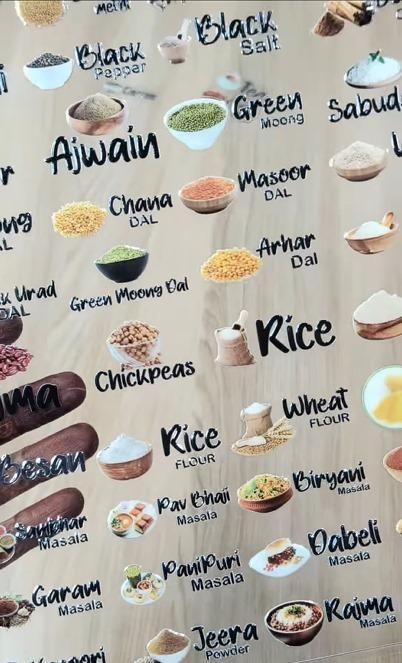 Spice Safe Labels (Pack of  60 Stickers)