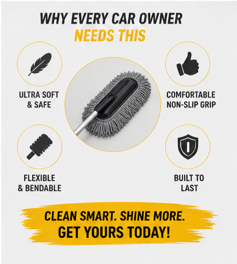 FlexiClean Car Brush