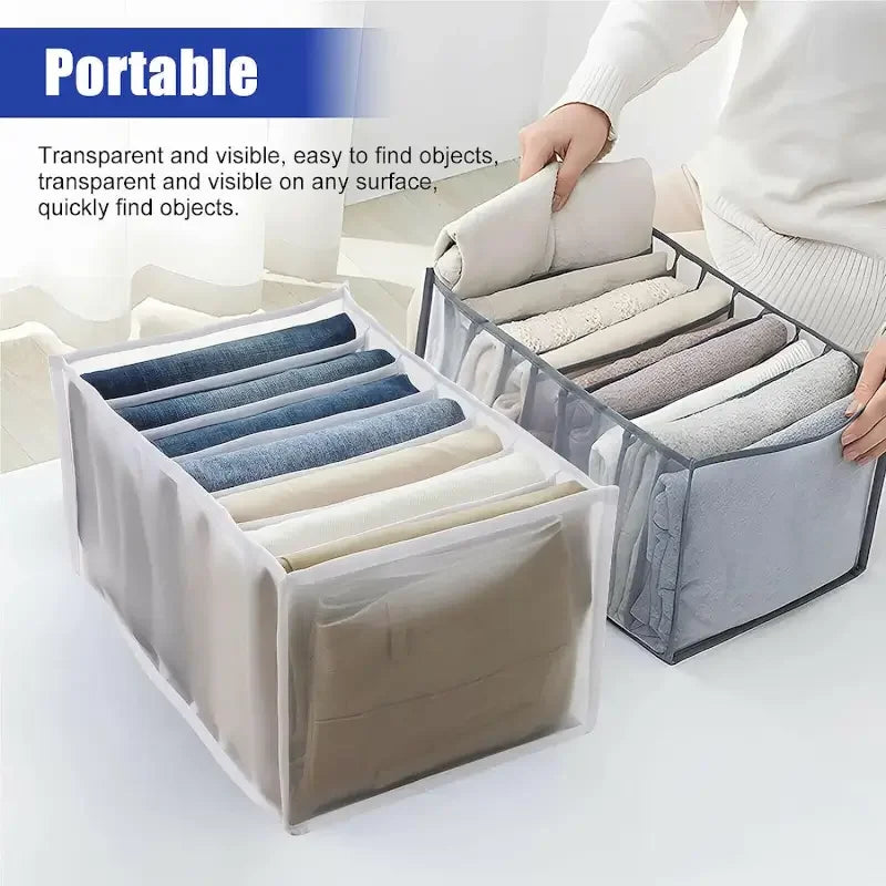 7-Grid Clothes Organizer
